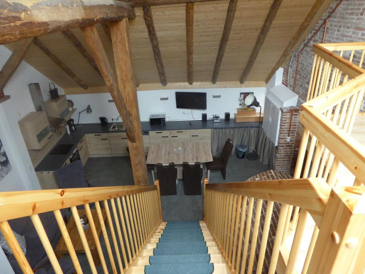 Ferienwohnung Gulf Im Gulfhof Am Kanal Grossefehn エクステリア 写真