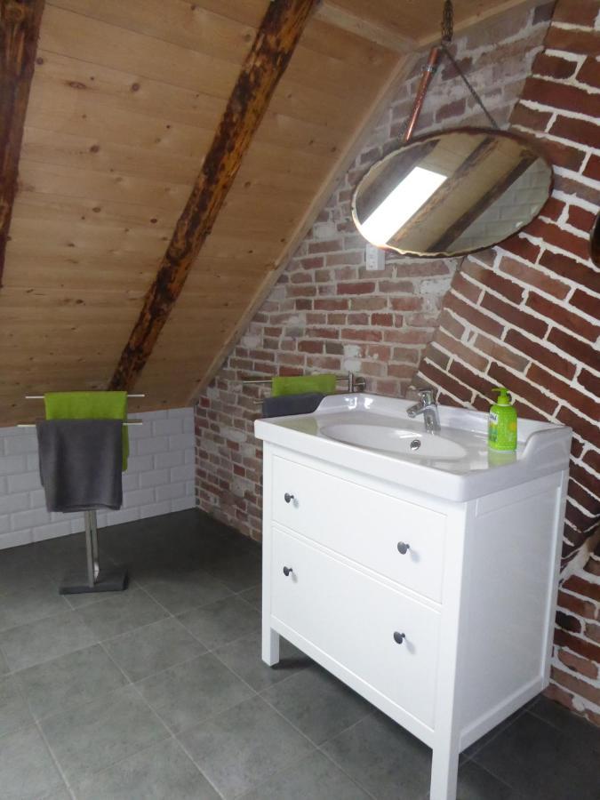Ferienwohnung Gulf Im Gulfhof Am Kanal Grossefehn エクステリア 写真